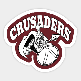 Crusaders Mascot Sticker